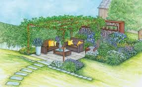 1 Garten 2 Ideen Ein Sitzplatz Wird Aufgemobelt Holzpergola Sitzplatz Im Garten Gartengestaltung