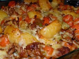 Veggie And Beef Casserole