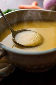 Winter Vegetable Soup With Turnips Carrots Potatoes And Leeks Recipe Recipe Food Winter Vegetable Soup Recipes