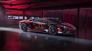 Red Black 2021 Lamborghini Aventador S By Yohji Yamamoto 3 4k 8k Hd Cars Wallpapers Hd Wallpapers Id 51291