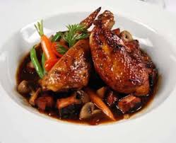 Poulet Rouge Coq Au Vin Joyce Farms Coq Au Vin Recipes Meals