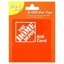 $ 275,000 in gift cards to be awarded! Home Depot Gift Card