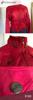 Vintage Dolce Gabbana Red Leather Jacket Dolce And Gabbana Vintage Leather Jacket Red Leather Jacket