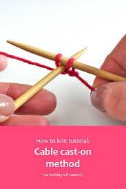 Luckily, these instructions are easy to modify for lefties. Cable Cast On Method For Left Handed Knitters A How To Knit Tutorial