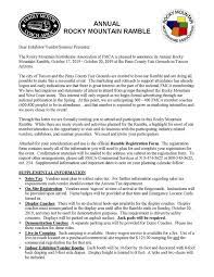 Address that the agency should use to mail payments or invoice inquiries. Vendor 2019 Registration Form And Invitation Letter Rocky Mountain Motorhome Association