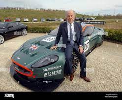 David Richards, the new Non executive Chairman of Aston Martin at the  company's headquarters near Gaydon Warwickshire today Stock Photo - Alamy