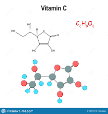 Laranjas Frescas Da Vitamina C Modelo Da Molécula Estrutura Molecular Da  Vitamina C Ilustração do Vetor - Ilustração de estrutura, molecular:  145707618