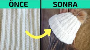 En Kolay Ve En Hizli Orgu Bere Yapilisi Diy Kadin Erkek Orgu Sapka Bere Modelleri 2 Youtube Krose Sapka Krose Sapka