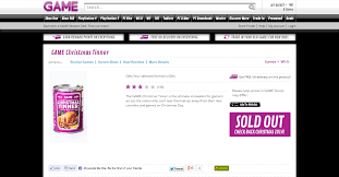 Video game retailer game's christmas tinner now comes in vegan and vegetarian varieties. Game Christmas Tinner Goes Viral Authenticity Unconfirmed Slashgear