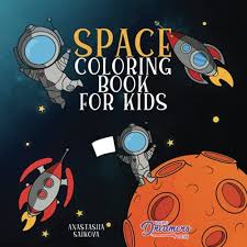 To get your free outer space coloring pages, enter you email into the form below and it will be automatically mailed to you. Space Coloring Book For Kids Astronauts Planets Space Ships And Outer Space For Kids Ages 6 8 9 12 By Young Dreamers Press Saikova Anastasiia Amazon Ae