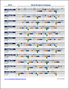 The new map rotation schedule as part of the new map rotation schedule the total number of maps in rotation will be reduced from 20 to 15 (this number may vary due to seasonal a map's popularity will determine which tier it is placed in, which in turn determines when and how often it is rotated. Shift Work Calendar For Excel