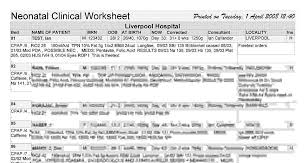 Image result for Neonatal Worksheets