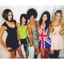 Nina Dobrev And Her Vampire Diaries Costars Channel The Spice Girls For Halloween Halloween Kostum Spice Girls Und Halloween Kostum Ideen Madchen