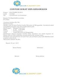 Contoh surat izin keramaian uploaded by wage karsana. Surat Izin Keramaian Pdf Document