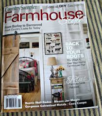 Check spelling or type a new query. Magazine Features In Country Sampler Farmhouse Style And Homespun Knick Of Time