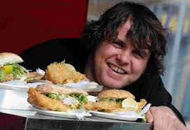 Fish and chips that codn't be batter