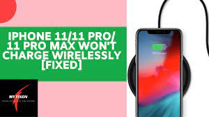 How to fix iphone 12 pro max not charging. Fix Iphone 11 11 Pro 11 Pro Max Wireless Charging Not Working Youtube