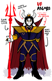 finally this guy FUN FACTS -Asgore is by far...
