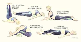 5 Yoga Poses To Balance Your Hormones Restorative Yoga Poses Restorative Yoga Yoga Poses