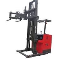 Narrow Aisle Electric Forklift with 3 Ways Forks Rotating