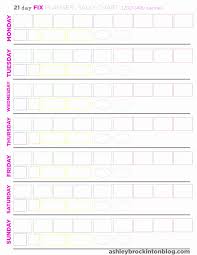 21 day fix tracker sheet beautiful printable 21 day fix meal