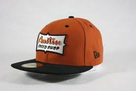 Picasso Fitted Cap Orange Austin Speed Shop Store Orange Hats Hats Fitted Caps