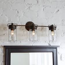 Our artists and metal smiths have crafted from steel, the most extensive. Mason Jar Inspired Bathroom Vanity Lights With 3 Bulbs Farmhouse Bathroom Light Rustic Bathroom Lighting Bathroom Light Fixtures