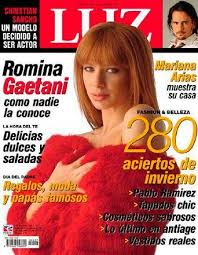 Romina gaetani (@rororock33) | твиттер. Romina Gaetani Christian Sancho Luz Magazine 02 June 2004 Cover Photo Argentina