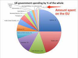 The uk government spent £695 billion on our behalf last year. The Amount Of Money Britain Spends On The Eu