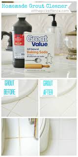 5 Diy Tricks For A Brilliantly Clean Bathroom Homemade Grout Cleaner Diy Bathroom Cleaner Grout Cleaner