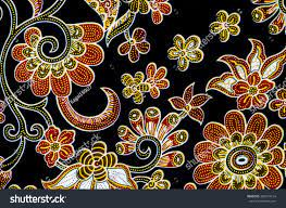 Gambarnya pun terbilang kompleks dengan paduan flora serta fauna yang. Batik Flora Pattern Design Royalty Free Stock Photo 309319154 Avopix Com