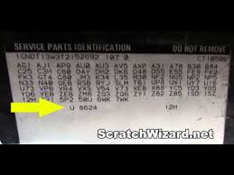How To Find Your Chevy Paint Code In The Glove Box Youtube