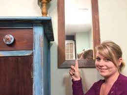 It's got a cheap synthetic plastic wood frame…so let's get rid of it! Diy Full Length Mirror Under 20 Youtube Wood Mirror Wood Framed Mirror Mirror Frames