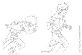 Teach your child how to identify colors and numbers and stay within the lines. Bnha Deku Coloring Pages 35 Images Boku No Academia Toga Himiko Coloring Pages By Midoriya Izuku Deku Fanart Lineart By Cahyahedya On Izuku Midoriya Boku No Academia Anime