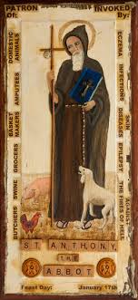 Patron Of Domestic Animals Basket Makers Grocers Butchers Artwork Catholic Saints Patron Saints