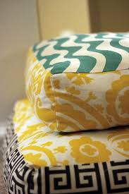 How To Create Your Own Colorful Jumbo Floor Pillows Floor Pillows Diy Giant Floor Pillows Diy Pillows