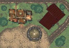 1 Phandalin Buildings Shrine Of Luck Sister Garaele S Home 37 X 26 Dungeondraft Dungeons And Dragons 5e Dungeon Master S Guide Shrine