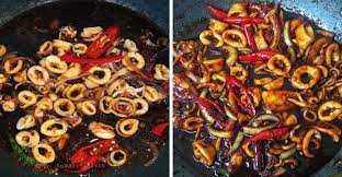 Dikongsikan oleh illa purple kitchen. Resepi Sotong Masak Kicap Sepantas Kilat Memang Terbaik Daily Makan