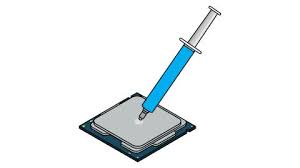 how to apply thermal paste intel