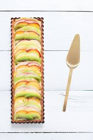 Tarte Au Carpaccio De Fruits Creme Patissiere Legere Vanillee Creme Patissiere Legere Recettes De Cuisine Recettes Sucrees