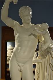 The statue group represents the period following dionysos' birth from zeus' thigh, when the king of the gods handed the infant to hermes in order to protect dionysos from the wrath of hera. Hermes Infant Dionysus Wilcox Classical Museum