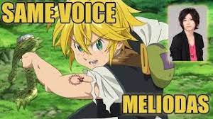 He is the captain of the titular group of warriors , former leader of the ten commandments , the older brother of zeldris , the eldest son of the demon king , and the lover (later husband) of elizabeth liones. Same Anime Character Voice Actor With Nanatsu No Taizai S Meliodas Youtube