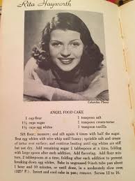 I think that a good haircut should have three types of hair i. Rita Hayworth S Angel Food Cake Silver Screen Suppers