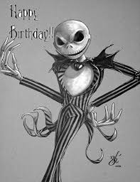 Pin By Amber Kelly On Happy Birthday Quotes Nightmare Before Christmas Tattoo Jack Skellington Tim Burton Art