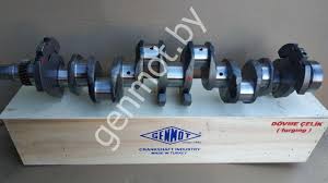 The crankshaft converts reciprocative motion to rotational motion. Crankshaft Gm1214 1 Forging Forged Oem No 260 1005015 D 20 Genmot By