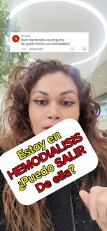 Opciones para salir de la hemodiálisis