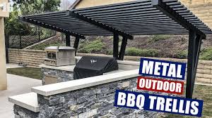 Bbq canopy iron canopy bed beach canopy backyard canopy garden canopy canopy outdoor metal canopy canopy glass window canopy. Metal Outdoor Bbq Trellis Jimbo S Garage Youtube