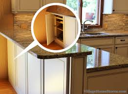 A Kitchen Peninsula Offers Added Storage When A Working Door Is Included To Access The Cabinet From The Kitchen Dinning Room Kitchen Peninsula Hidden Kitchen
