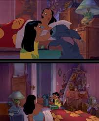 In the movie Lilo and Stitch, you see that Nani was a surfing star, but  dropped everything when her parents died to take care of Lilo. :  r/MovieDetails