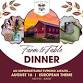 August 16 Farm-to-Table Dinner: A European Harvest...